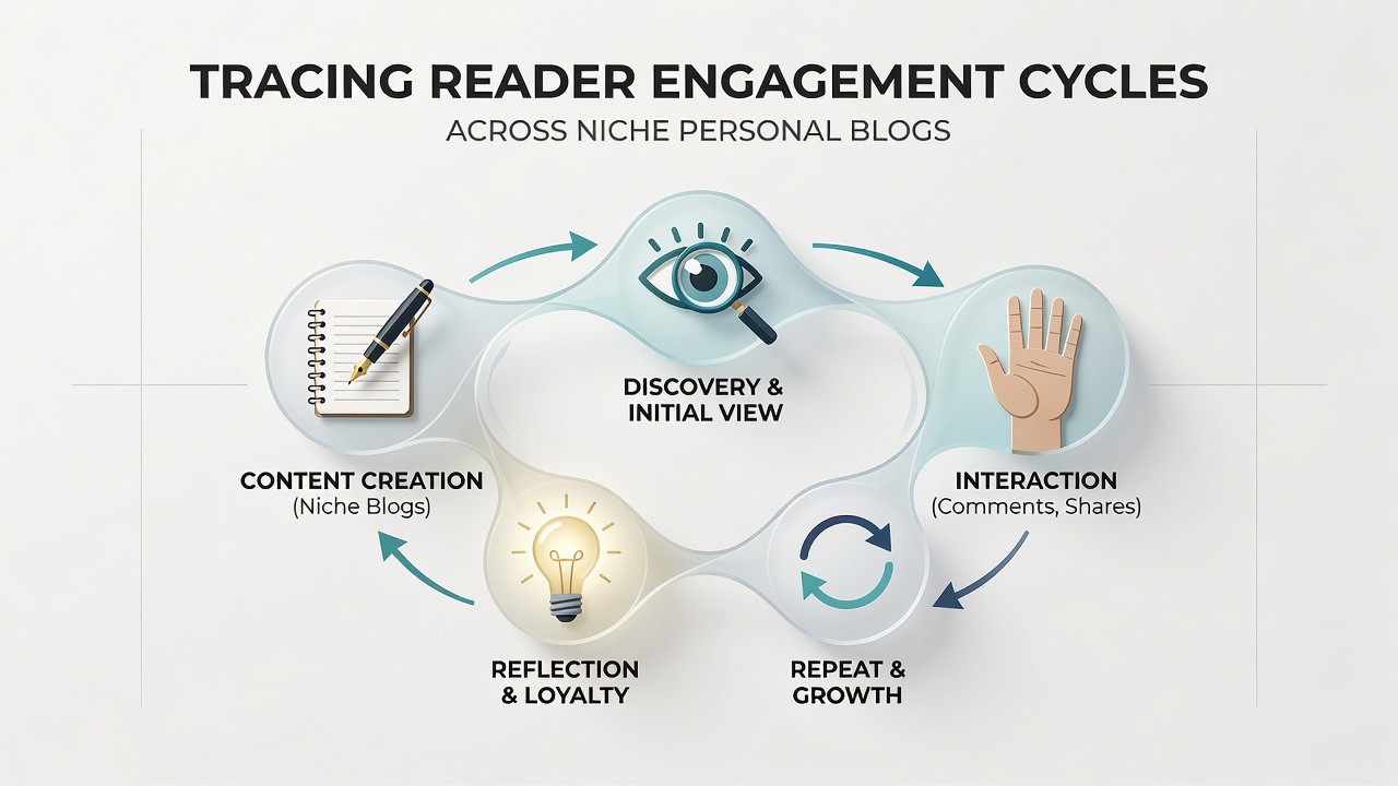 Tracing Reader Engagement Cycles Across Niche Personal Blogs